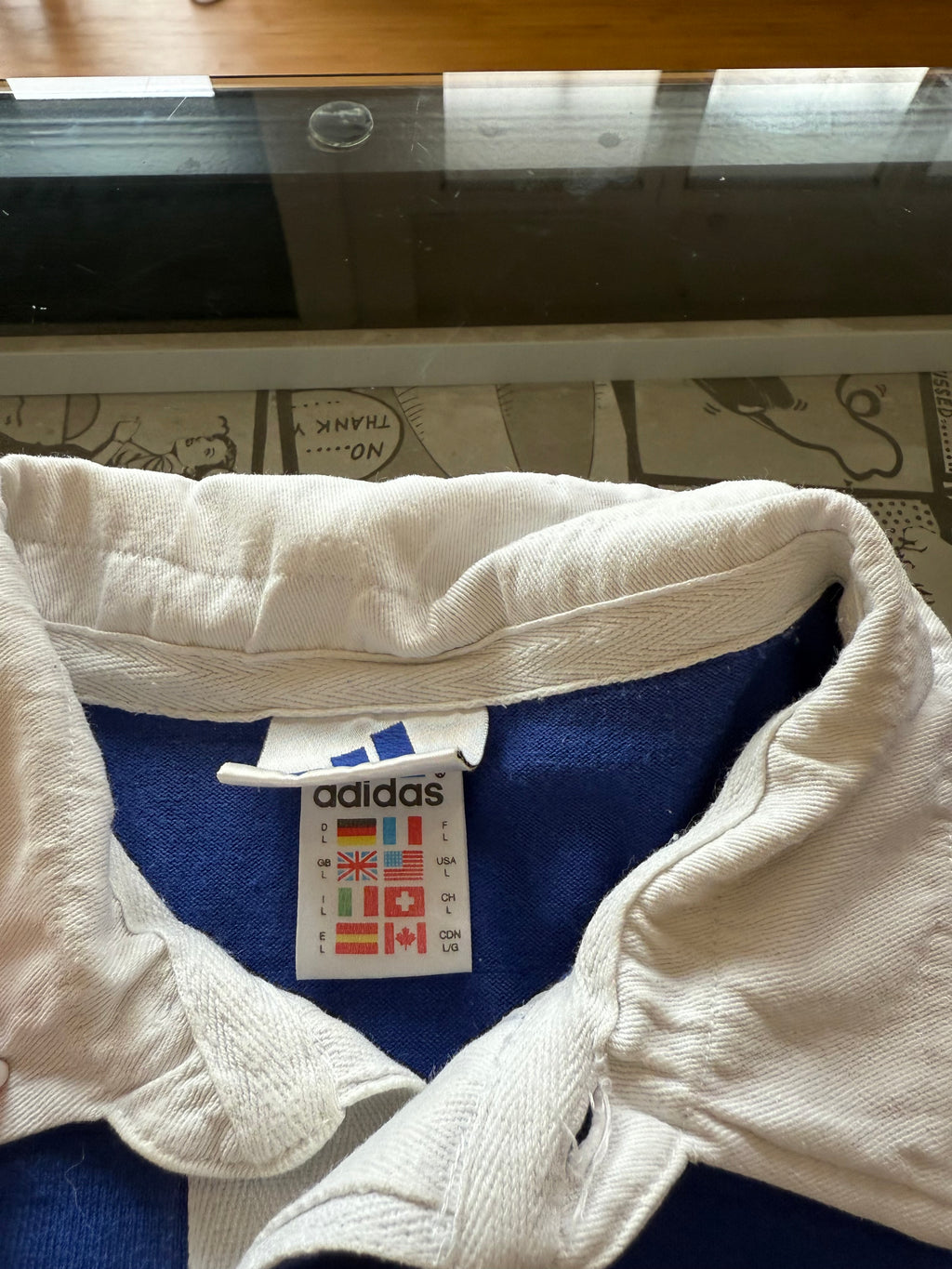 Vintage Adidas polo