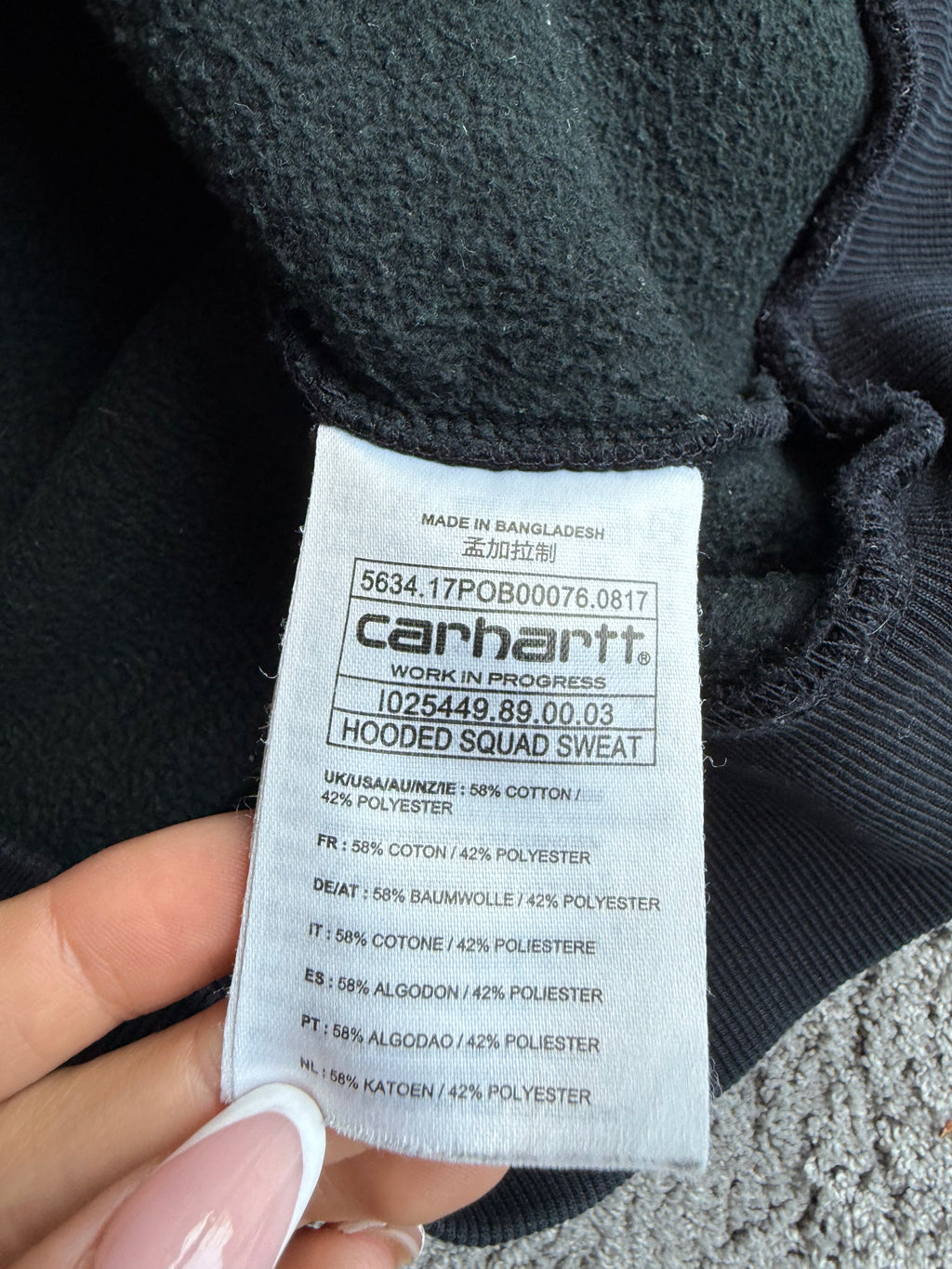 Vintage carhartt hoodie