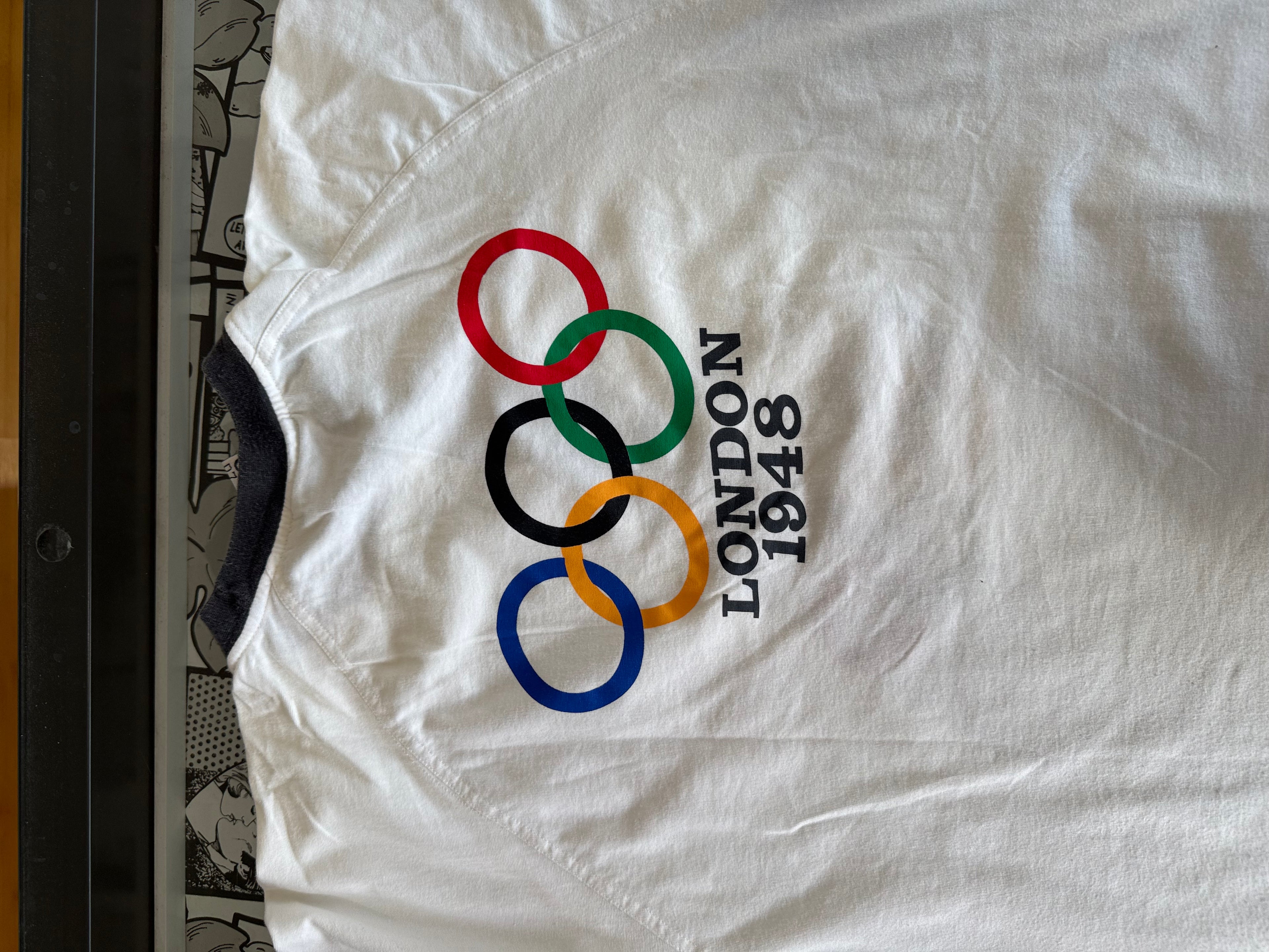 Vintage 1948 london olympiad t-shirt