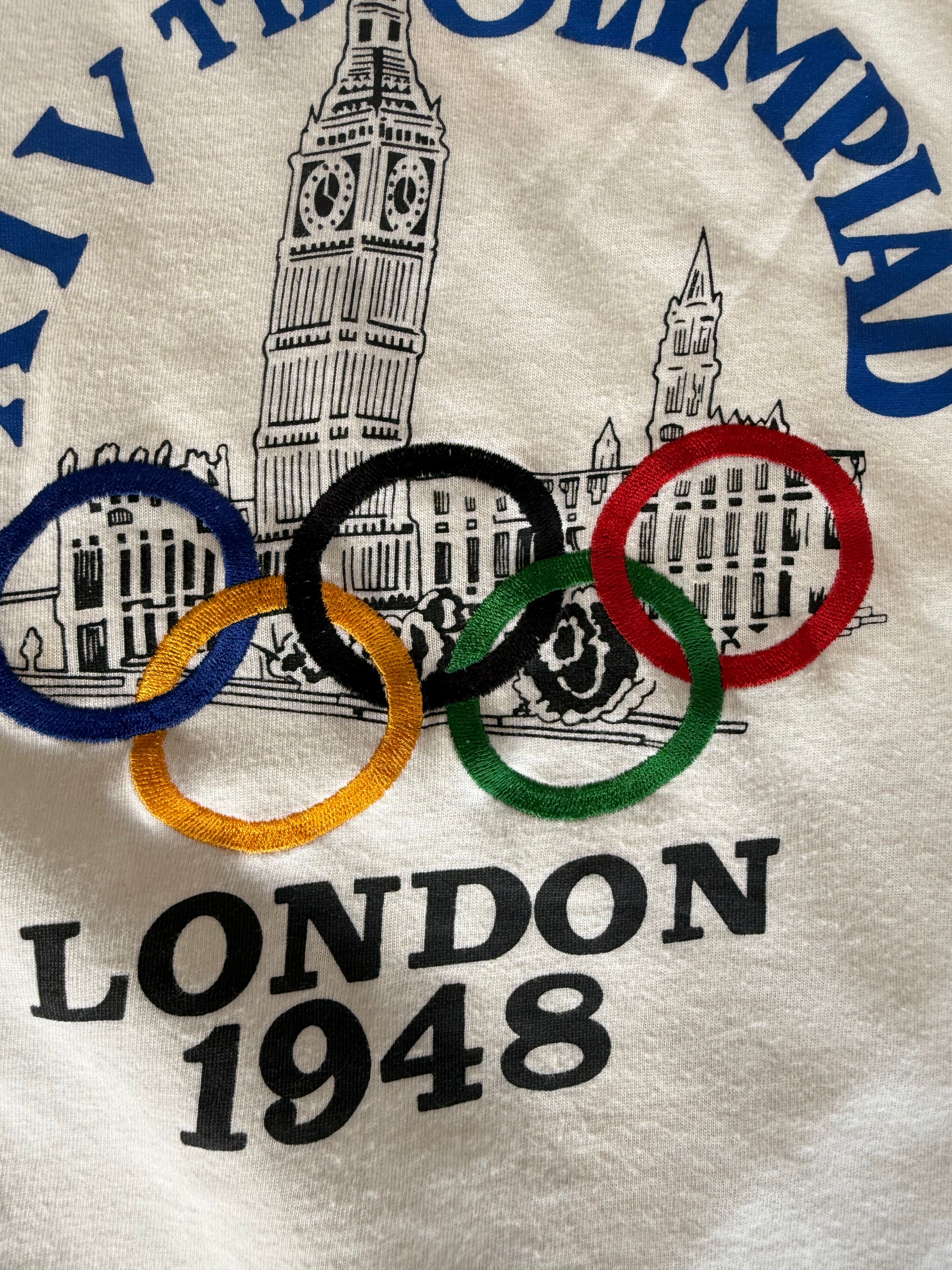 Vintage 1948 london olympiad t-shirt