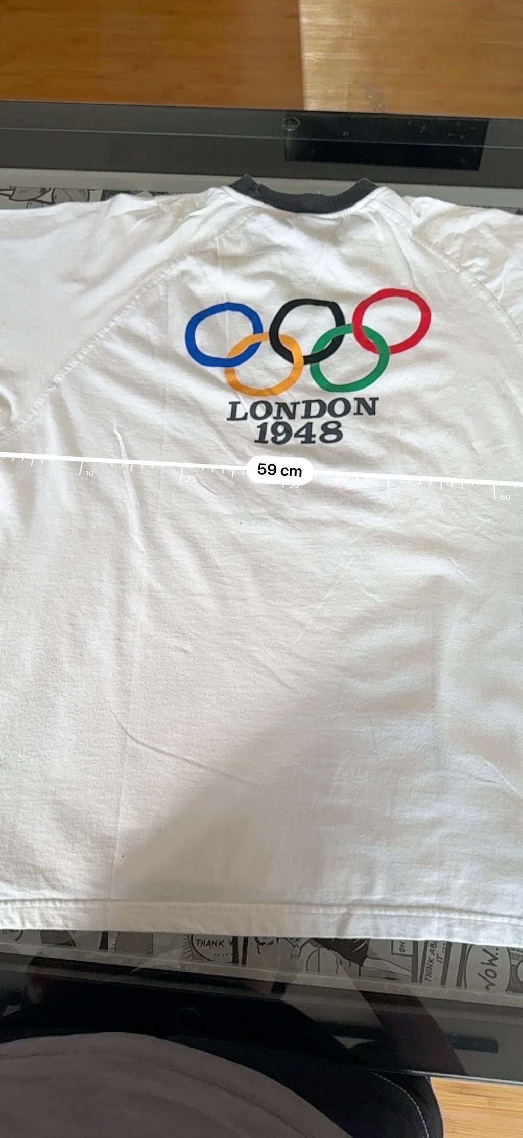 Vintage 1948 london olympiad t-shirt