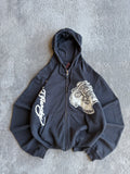 Vintage full zip hoodie