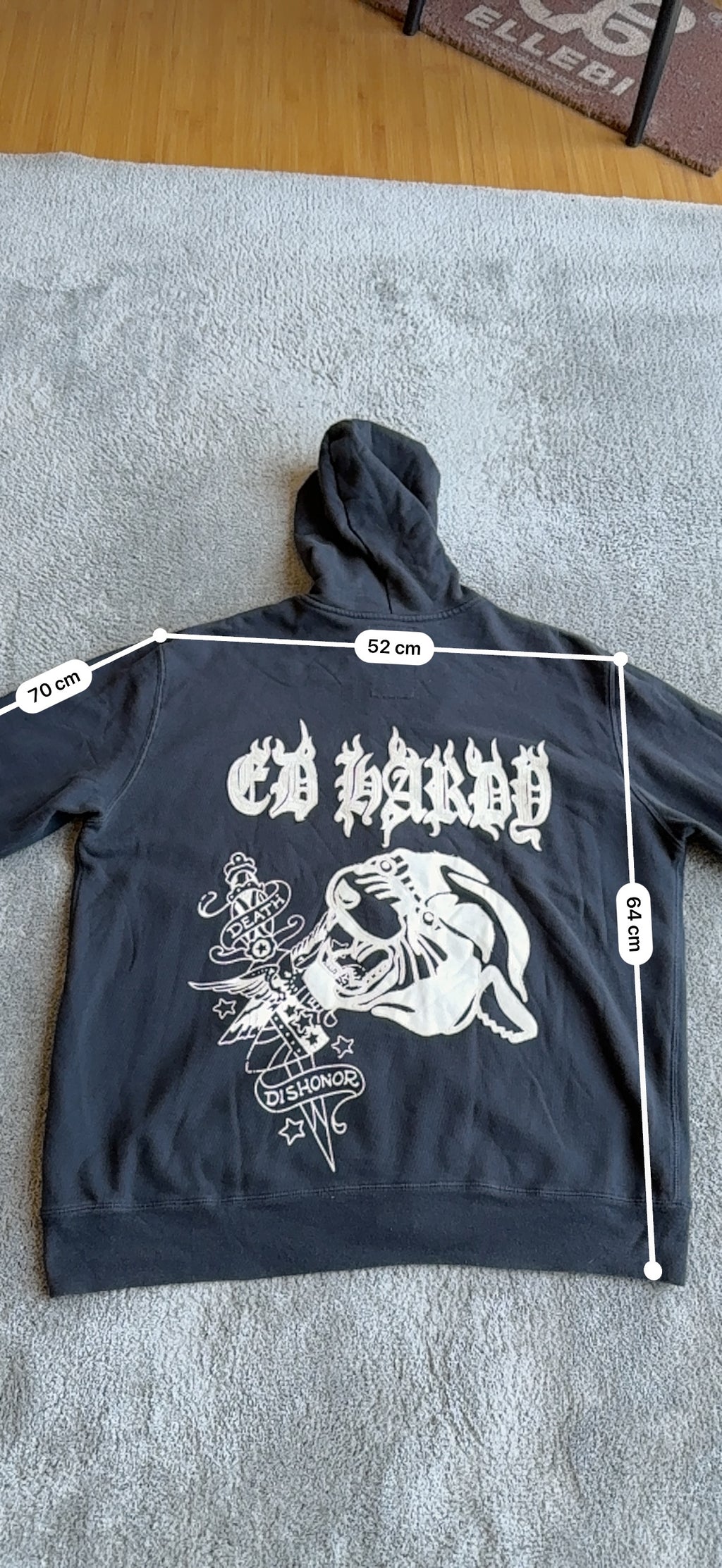 Vintage full zip hoodie