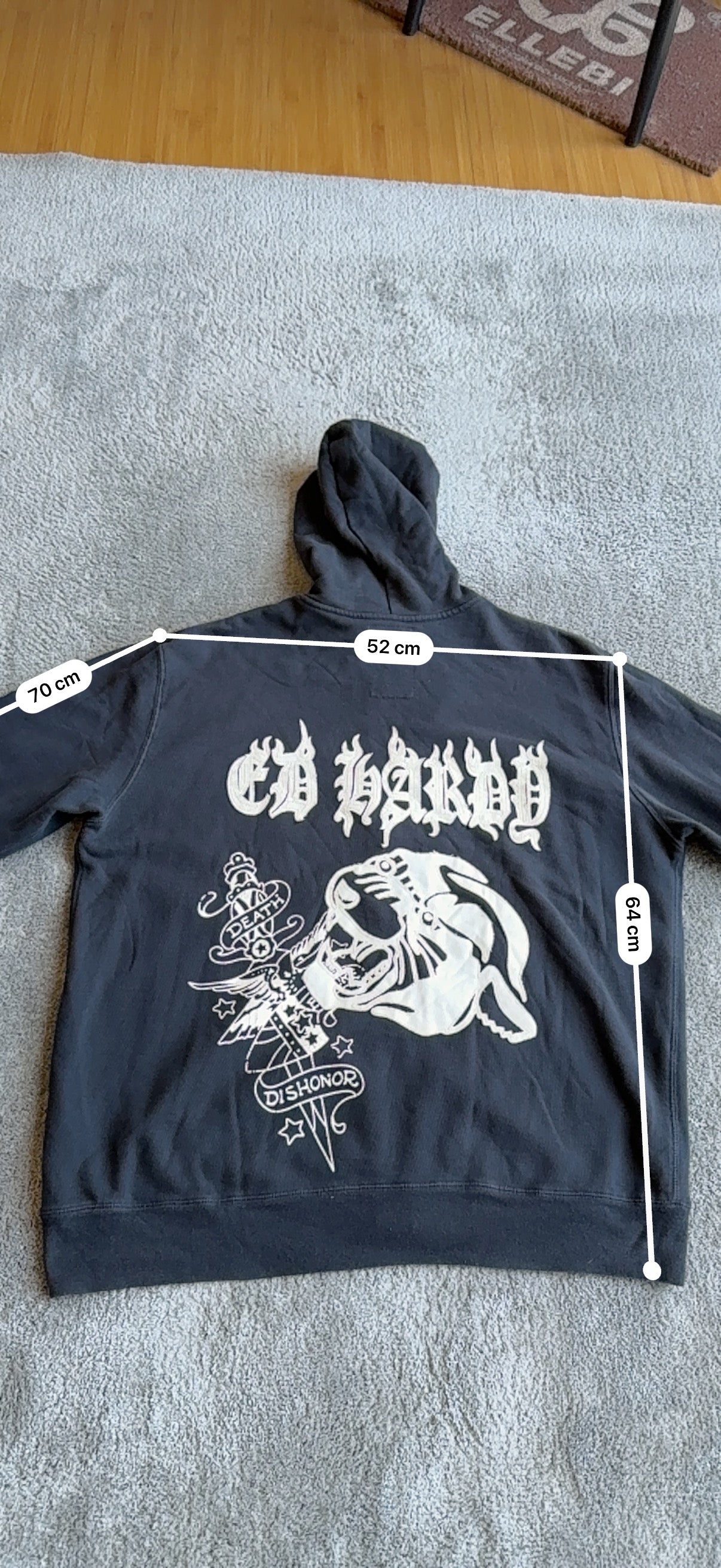 Vintage full zip hoodie