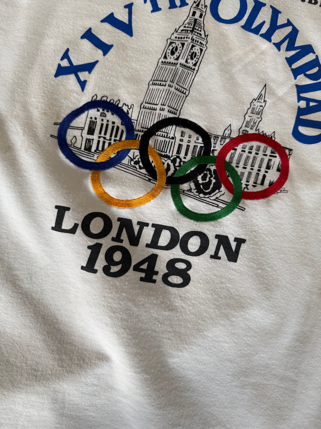Vintage 1948 london olympiad t-shirt