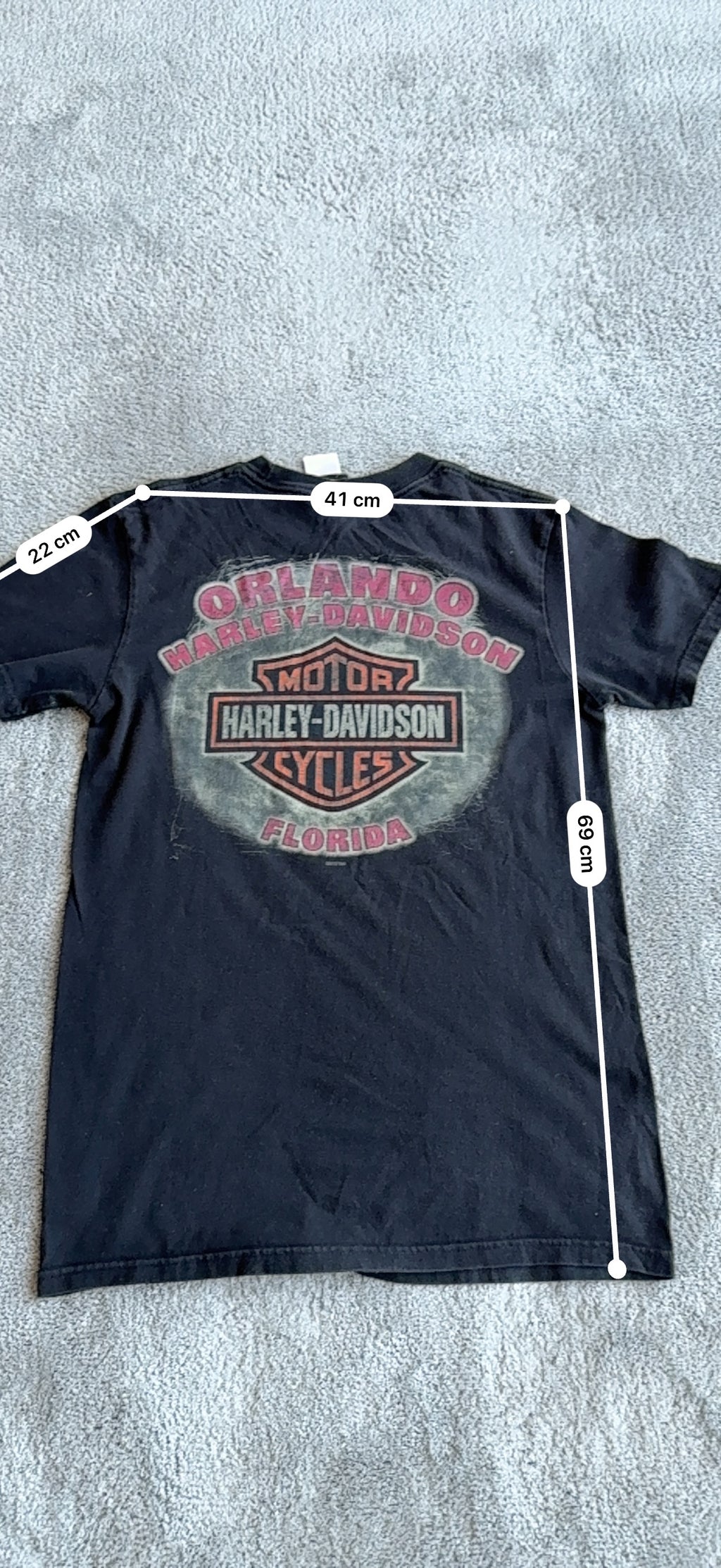 Vintage Harley davidson tee