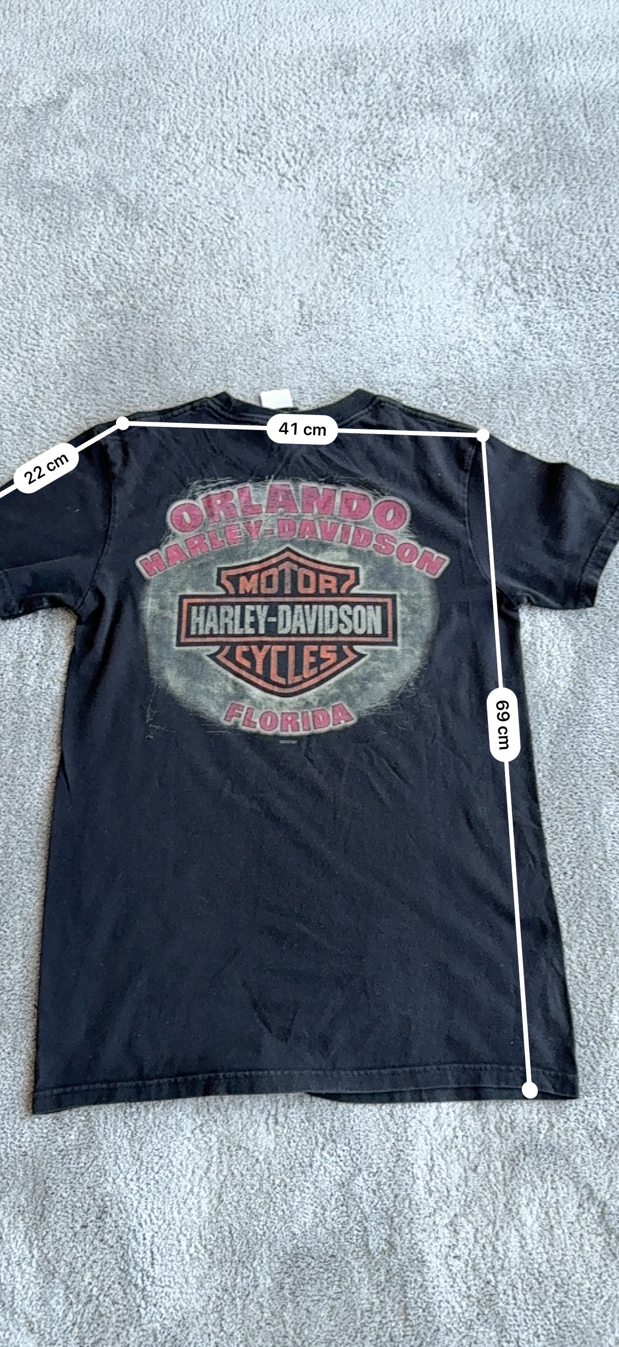 Vintage Harley davidson tee