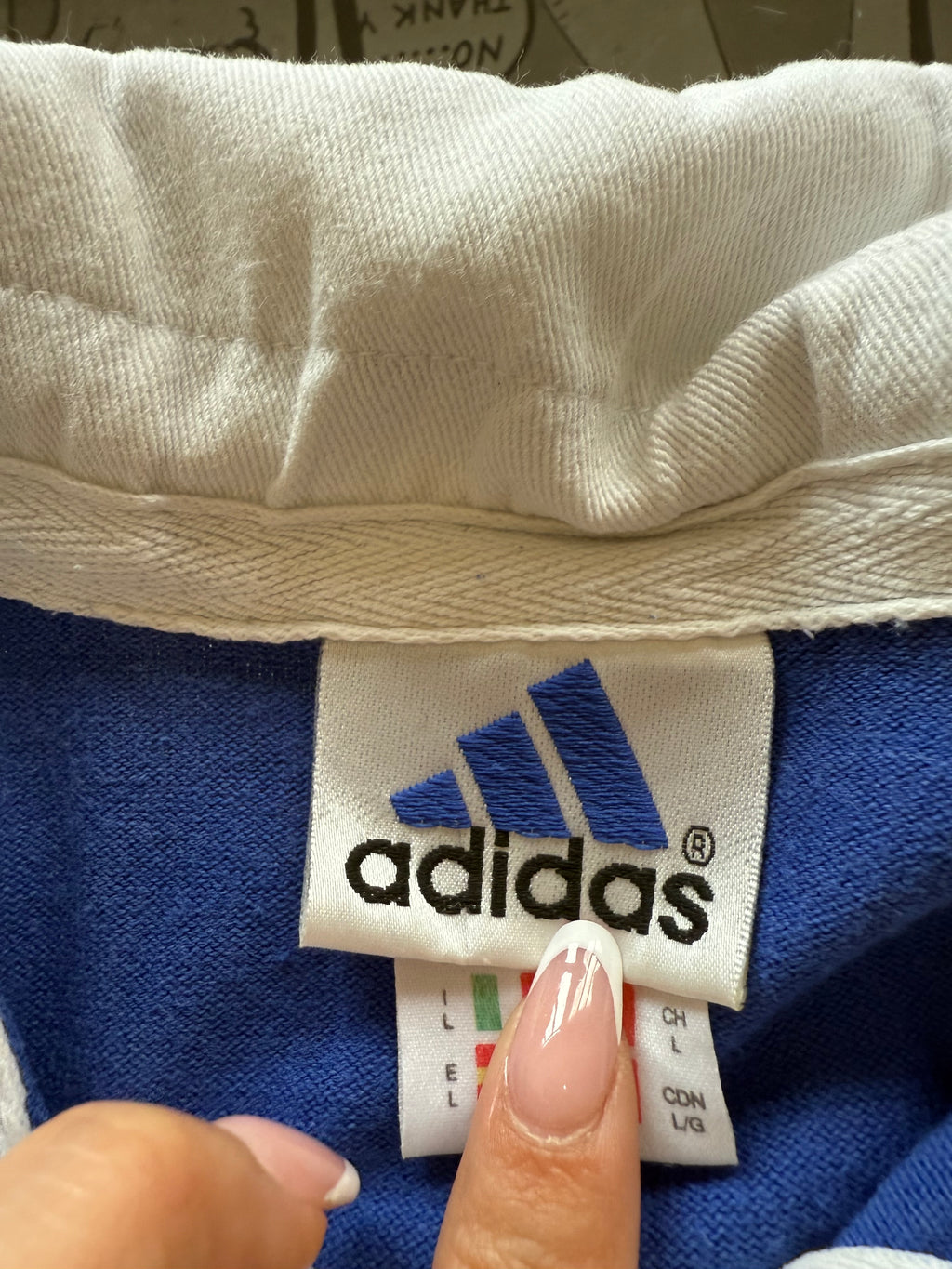 Vintage Adidas polo