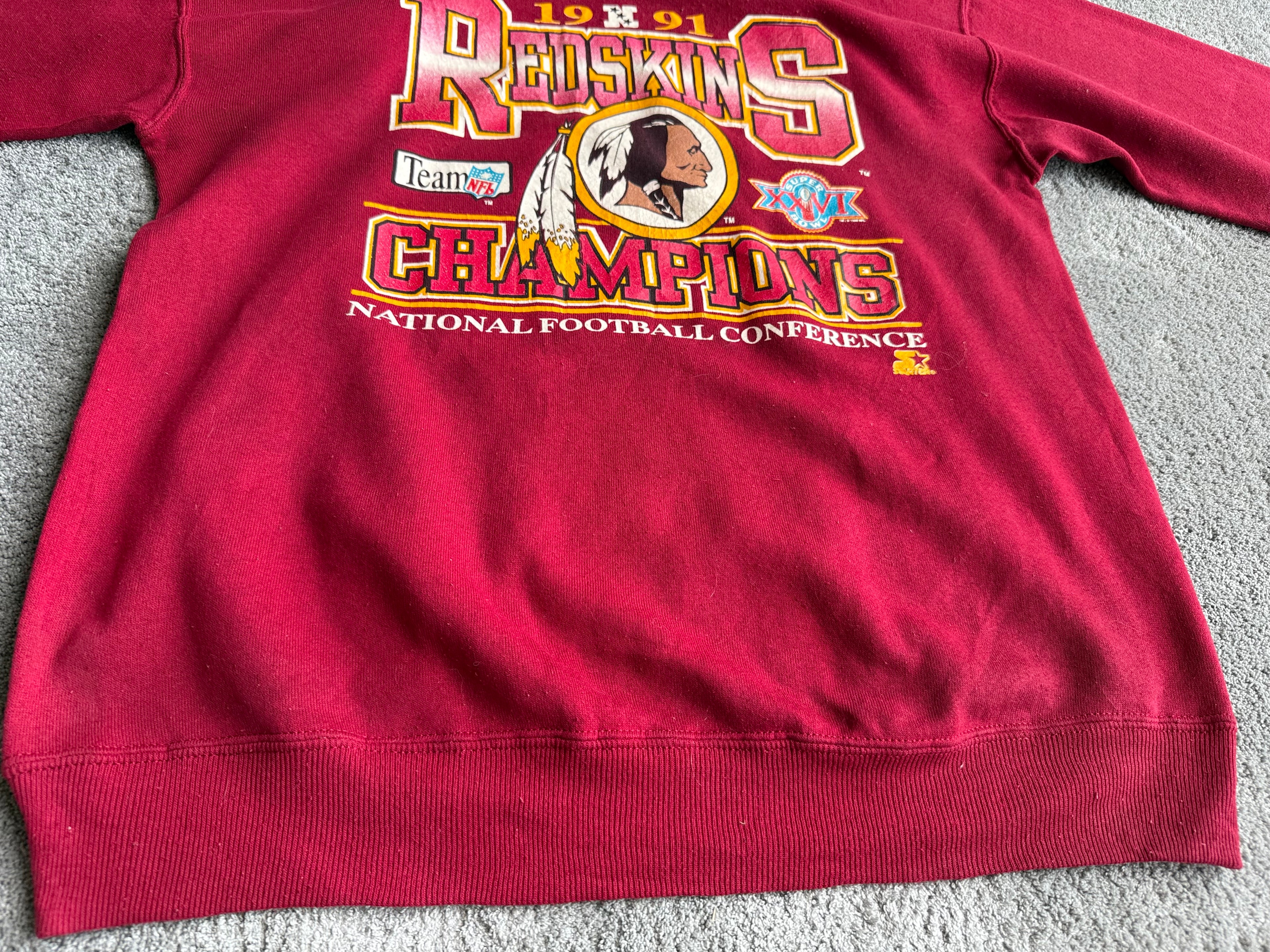 Vintage 1991 redskins sweatshirt