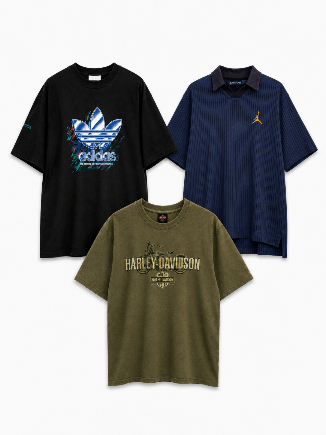 Grade A Mix t-shirt brand box premium vintage (min 3 pieces)